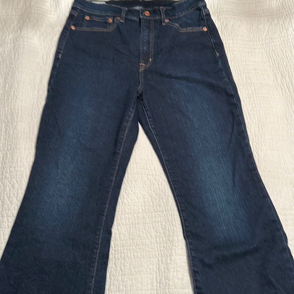 Gap 70's flare high rise